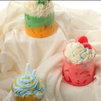 Image 4 of Cream Milkshake Ice Cream Cup Handmade Candle