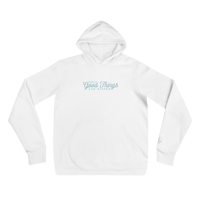 Image 2 of Unisex Hoodie - Light Blue Alternate Logo