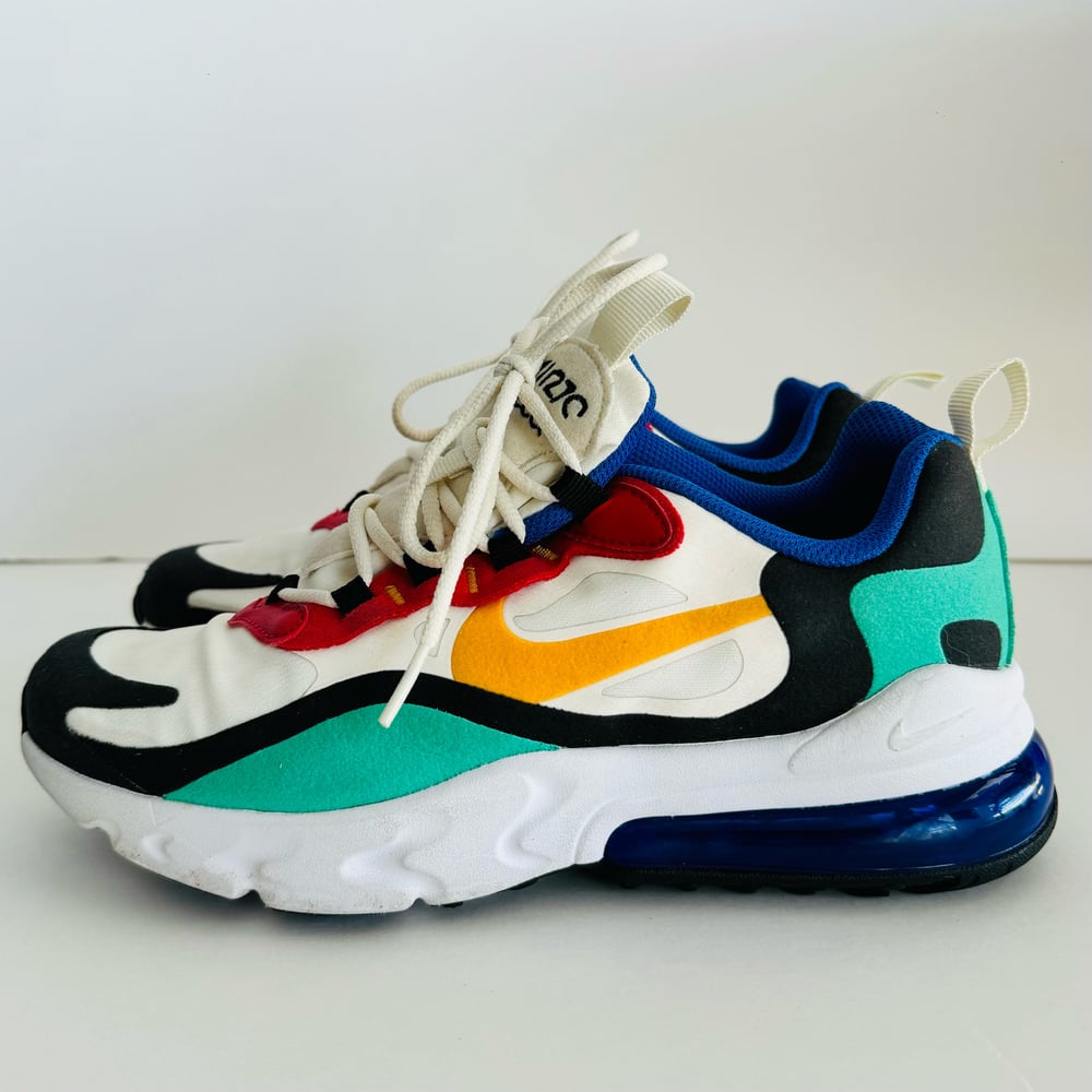 Image of Nike Air Max 270 React Phantom Multi-Color SIZE - 5Y