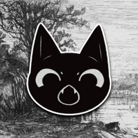 Image 1 of Magda Hiss Sticker