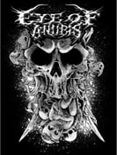 Image of Eye Of Anubis T Shirt with Logo/skull