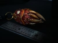 Image 3 of Little Monster Toothy pendant, OOAK,