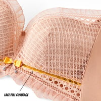 Image 3 of Autumn Winter Women's Lace Underwire 2024 Push Up Bra Sexy Underwear Bras for Women Bralette Lace Br