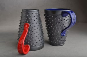 Image of Spiky Mugs Tall Set Of Two