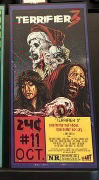 “Better Not Cry” corner box print 