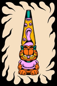 GARFIELD LAVA LAMP