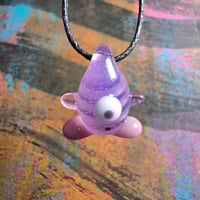 Image 1 of MNIATURE LIL ONE EYED ALIEN PENDANT 8