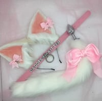 Pink / White Petplay Set Pink💕🐾