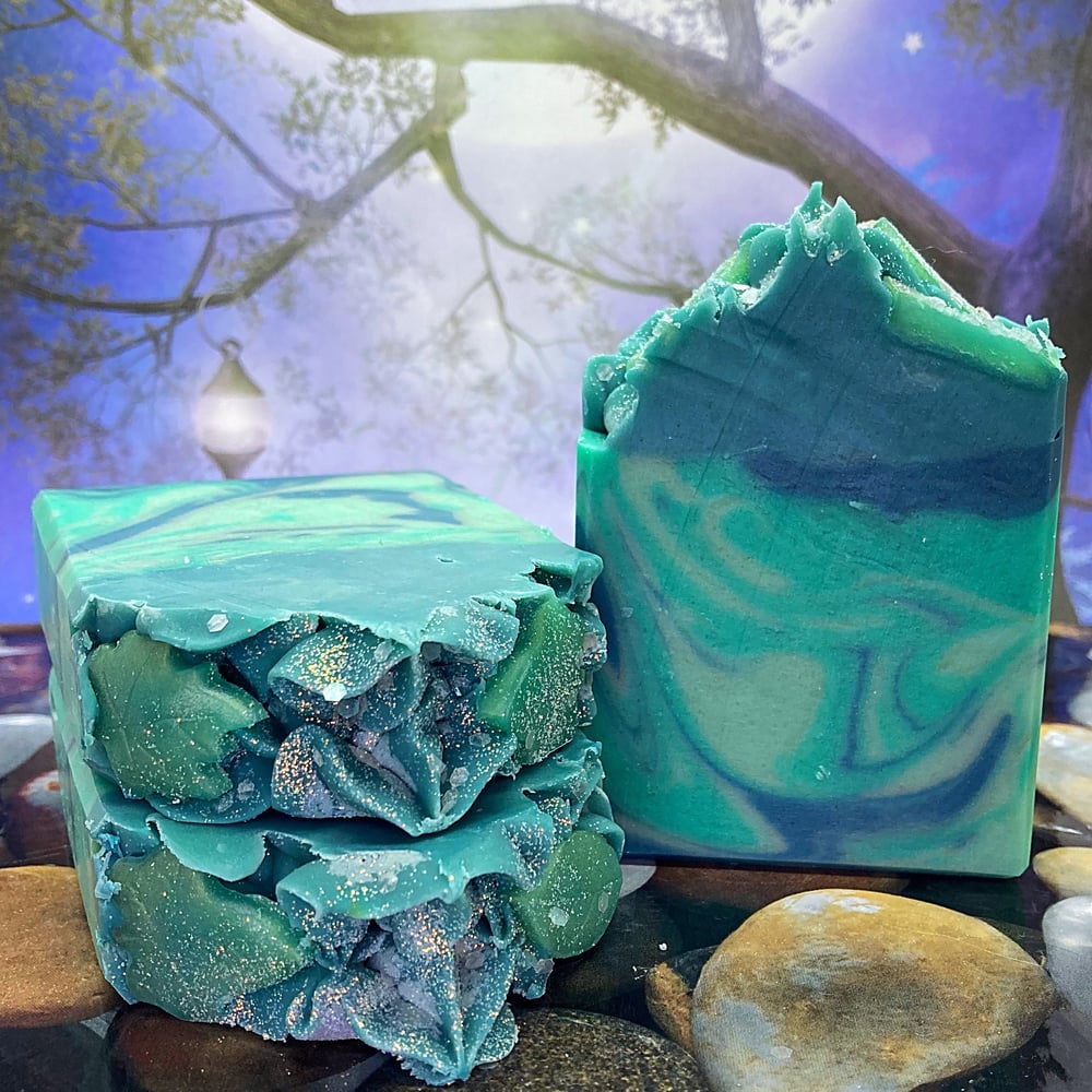 Image of Green Witch Soap: Delightfully Green, Fruity Fragrance