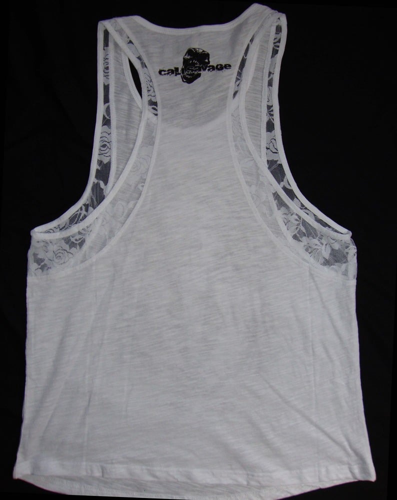 Image of Ladies - Marilyn lace A line tank