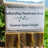 Image 1 of Handmade Caramel Apple Delight Soap – Sweet Caramel, Juicy Apple, Cinnamon & Brown Sugar