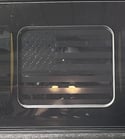 F150 American Flag Sliding Window Decal