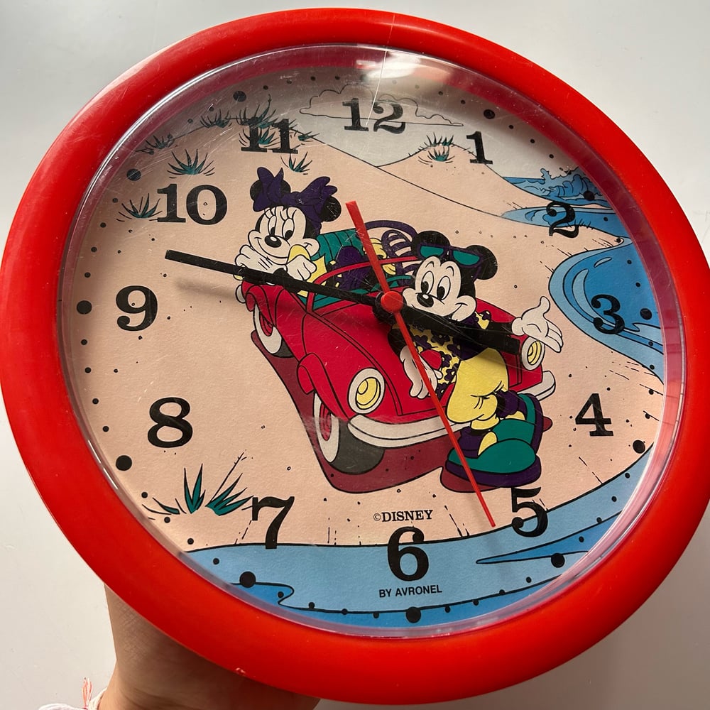 Image of HORLOGE DISNEY MICKEY MINNIE