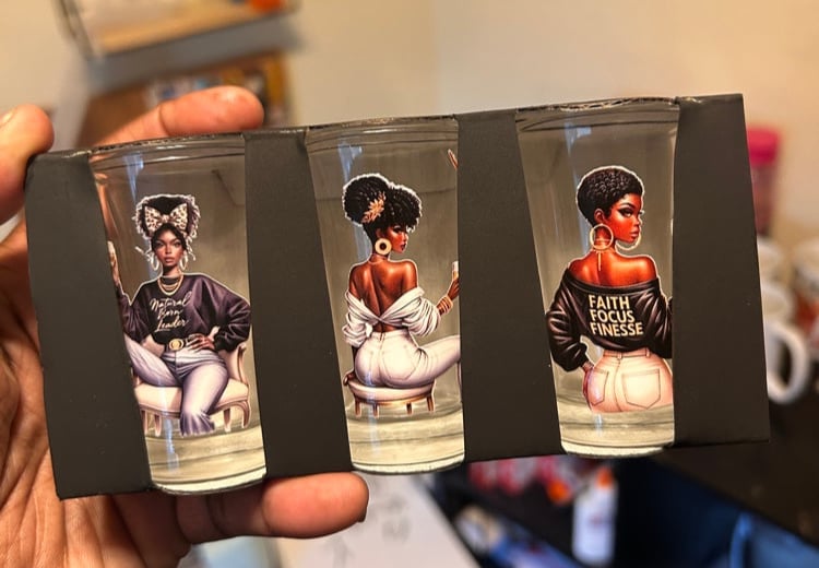 Image of Focus and finesse shot glasses 