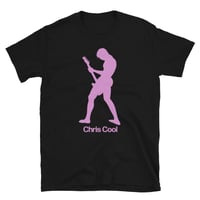 Image 1 of Silhouette Tee (Blog Pink, Softstyle)