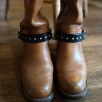 Image 4 of 7 STARS BOOT STRAPS-BLACK