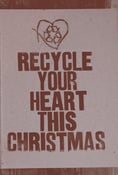 Image of Recycled Woodcut/Letterpress Christmas Card