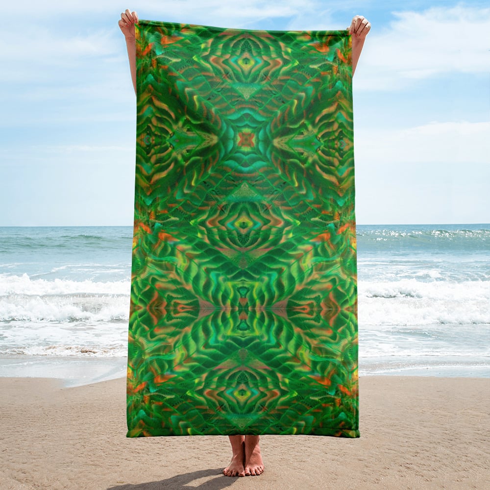 FLAVORHEAD Beach Towel 007