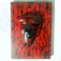 Image 1 of silent suffering plaster mask