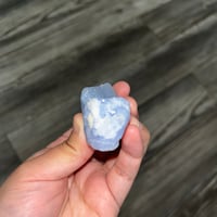 Image 3 of Druzy Blue Lace Agate Rock Friend 
