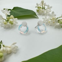 Image 2 of Náušnice LouLou duhové