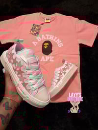 Image 1 of Pink Bathing Ape/Amir Set
