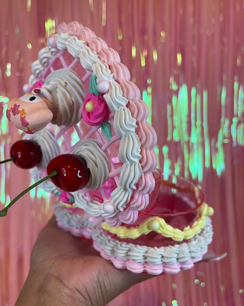 MyMelody Flower Jewelry Box Cake 