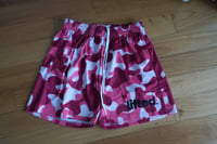 Image 1 of Pink Camo LIFTED Mesh Shorts