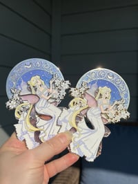 Image 3 of Moon Castle enamel pin - 2 options 
