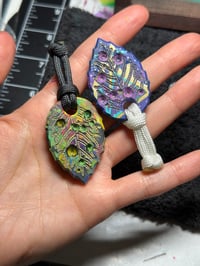 Image 3 of Cosmic 80s Decay Micarta Leaf [1 available]