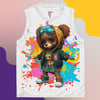 Don't Play With It GirlTeddy unisex basketball jersey