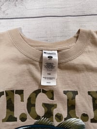 Image 4 of Vintage Columbia Thank God I Fish Tee - L