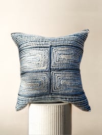 Image 1 of Silk Geo Cushion 01