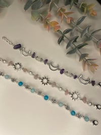 Image 2 of Amethyst Moon Bracelet