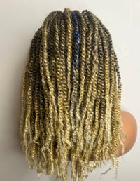 Image 4 of Micro Twist  wig full lace Braids wig 