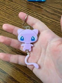 Image 2 of Strange Cat Resin Keychain