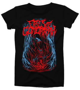 Image of Fires of Gomorrah Shirt - Black