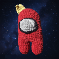 Image 1 of Crewmate plushie