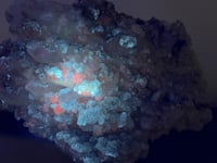 Image 14 of Large Quartz & UV Clacite Cluster | China #2912