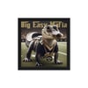 “Gras The Gator” Framed canvas