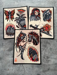 Image 3 of TRIPLE FACTION 9 FINE ART PRINTS PACK B
