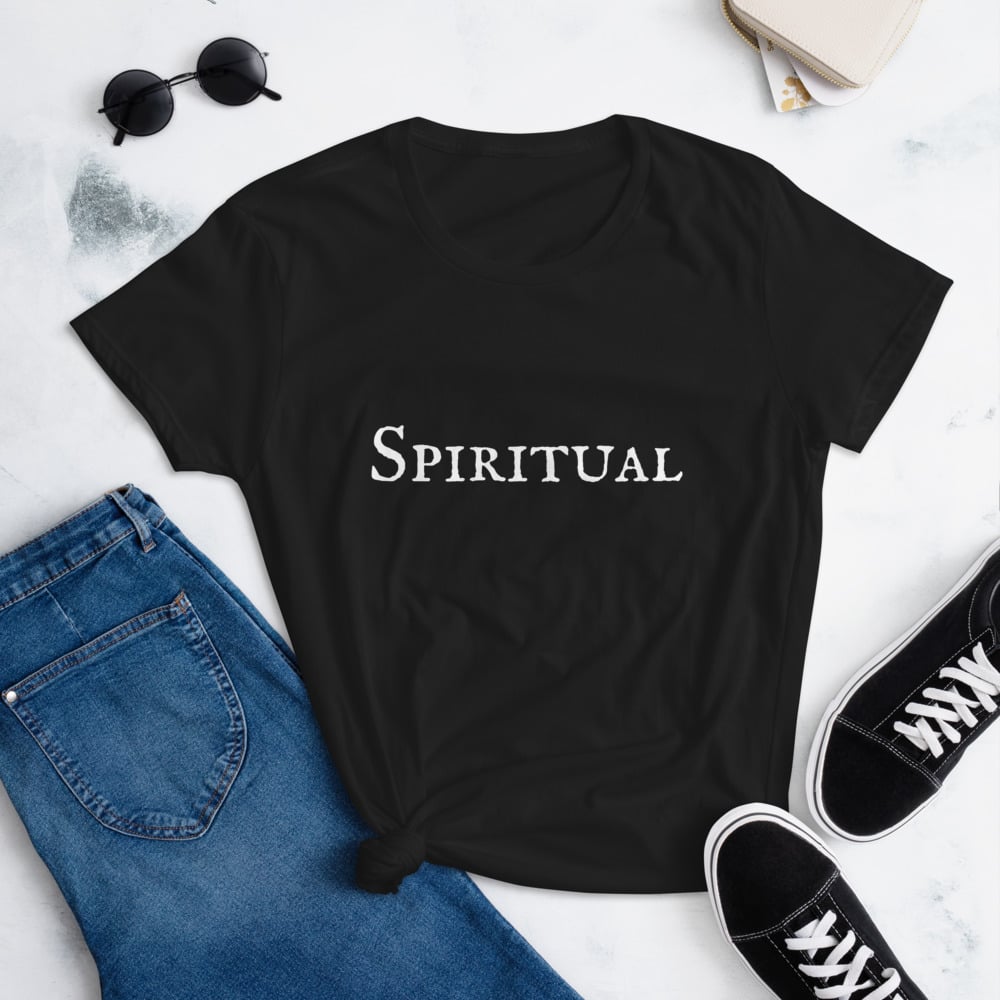 Image of Spiritual Tee (White Text) 