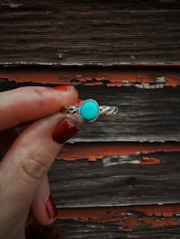 Sonoran Turquoise Chain Ring 