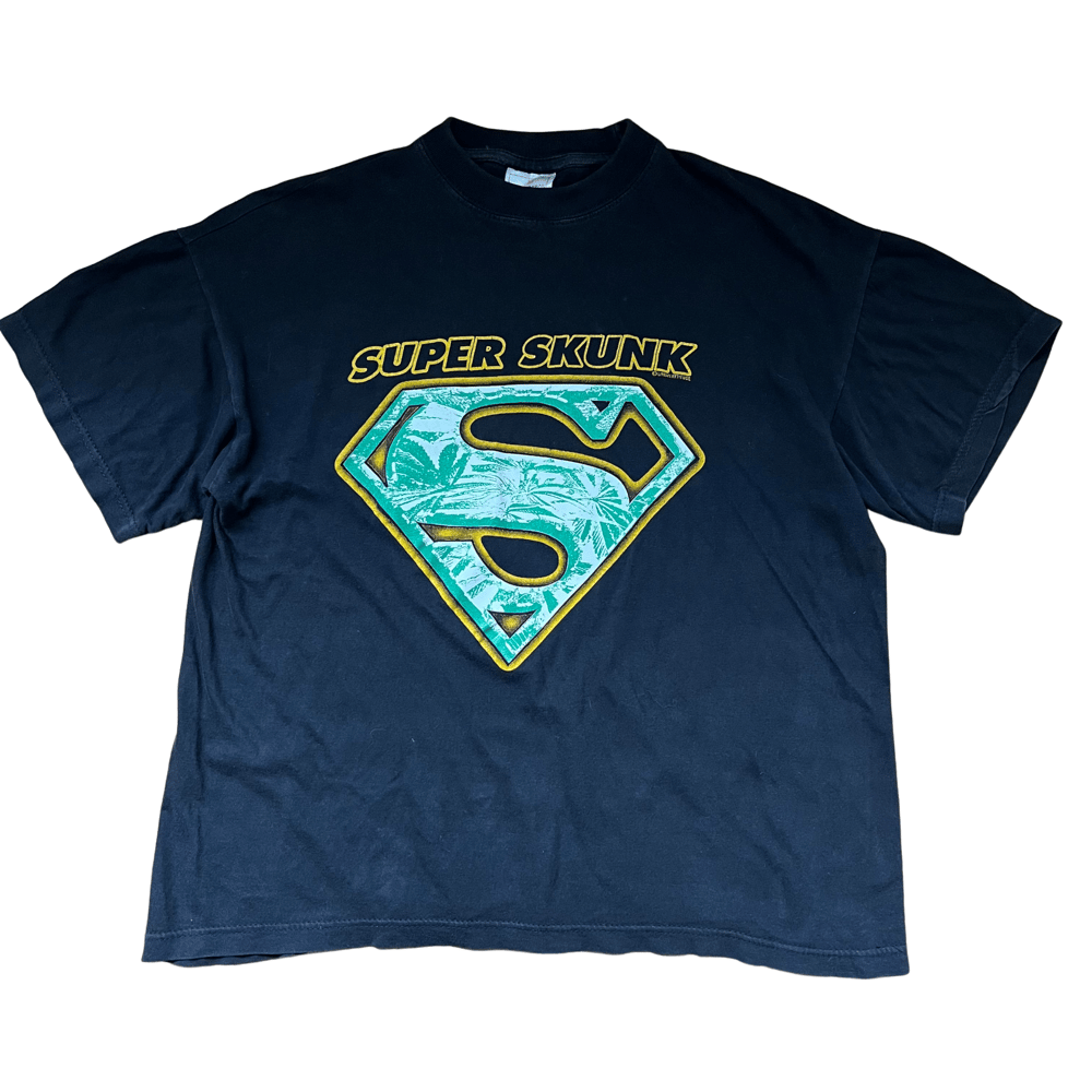 Image of Vintage Super Skunk ‘S’ t shirt: Size Large