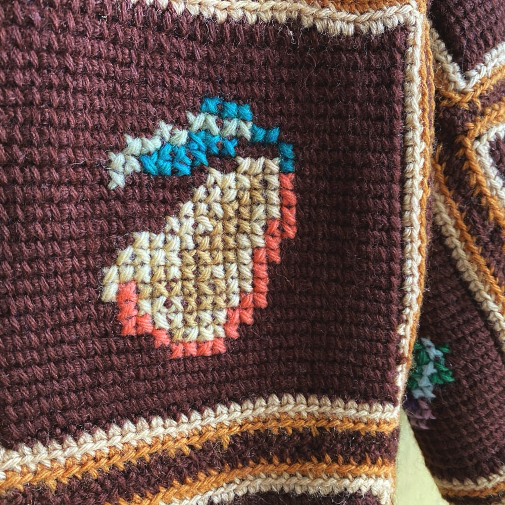 Image of Small Town Gardens Granny Sweater