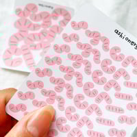 Image 2 of Worm stickers