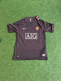Image 1 of     Manchester United Black Away Jersey – Cristiano Ronaldo #7