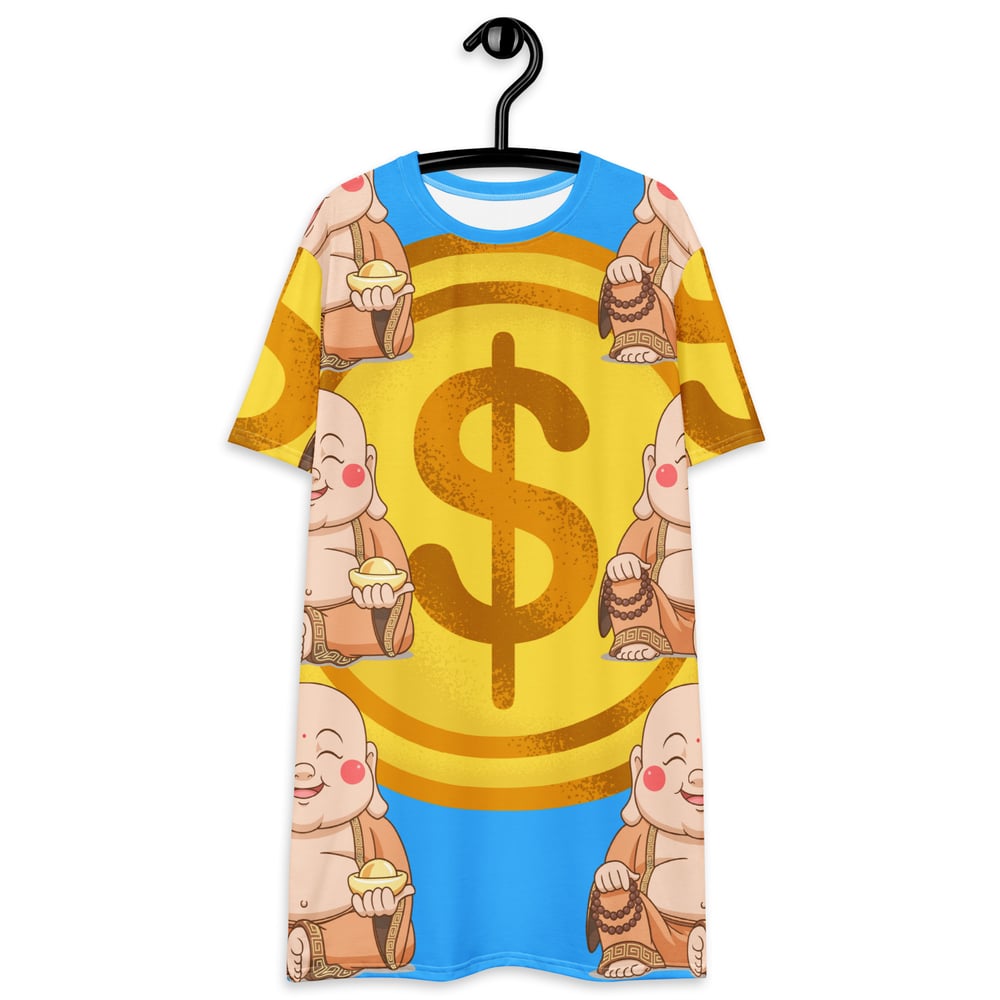 ZEN EXP - “Lucky Buddha” t-shirt dress