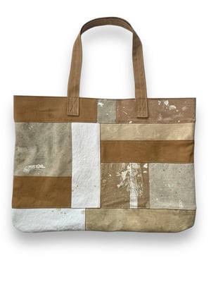 Image of PATCHWORK PAINTER'S TOTE #2