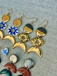 Image 3 of GOLDEN EYES EARRINGS